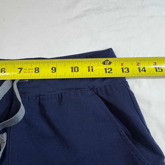 FIGS Technical Collection Zamora Jogger Scrub Pants Navy Blue Women's Size XS - Picture 6 of 9